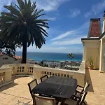 Palmeraie - Magnifique Appartement D\'Epoque Avec Vue Mer 4 Personnes Avec Terrasse Le Port Nice